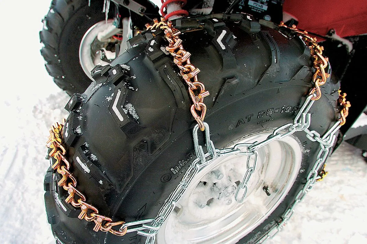 Moose Offroad- Snow 8 V-Bar Tire Chains for Yamaha Kawasaki