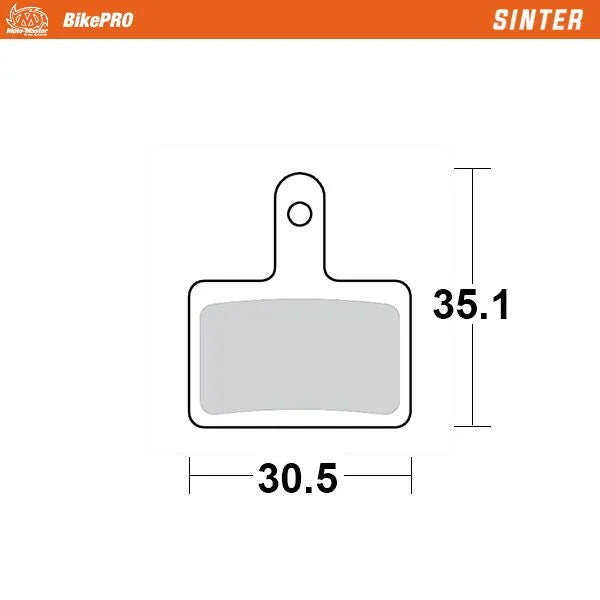 Moto-Master Sintered Brake Pad Pair