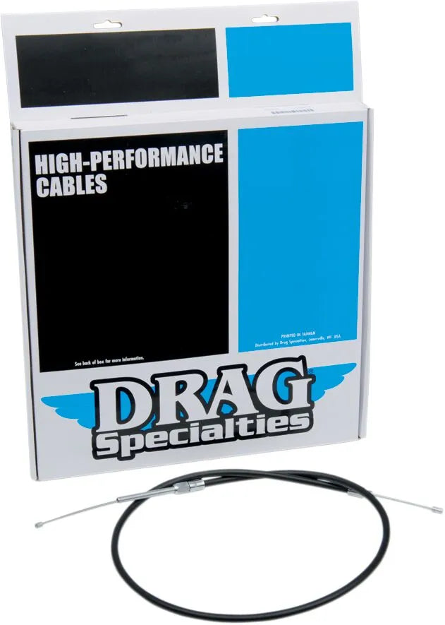 Drag Specialties Højtydende Sort Vinyl Koblingskabel