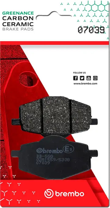 Brembo Genuine Carbon Ceramic Prime Line Brake Pads
