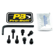 Pro Bolt Aluminium Fuel Cap Kit - Black