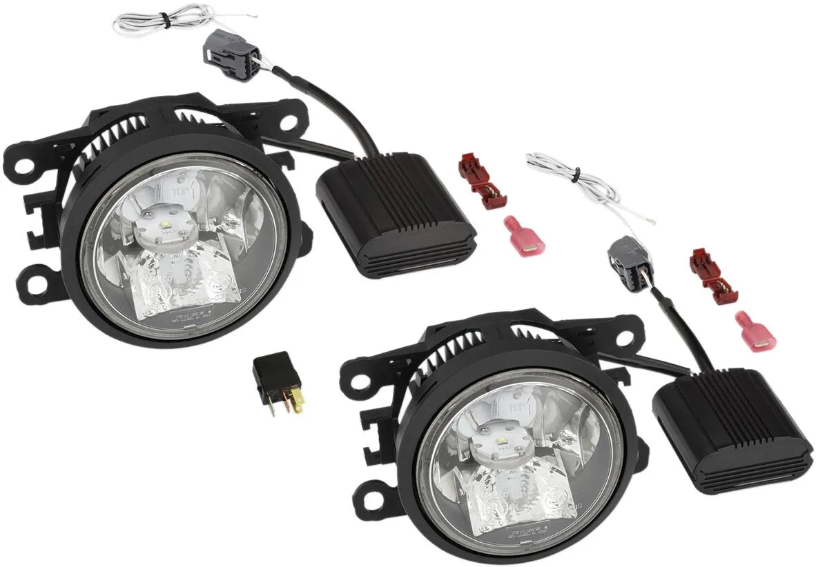 Show Chrome Led Fog Lights With Daytime Running Lights