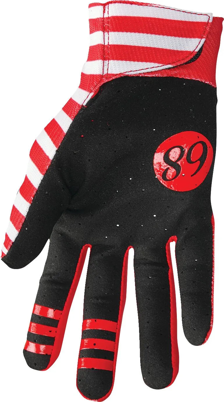 Thor Mainstay Gloves - Black/Red/White
