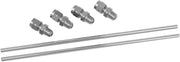 Drag Specialties Chrome Rocker Oil Lines