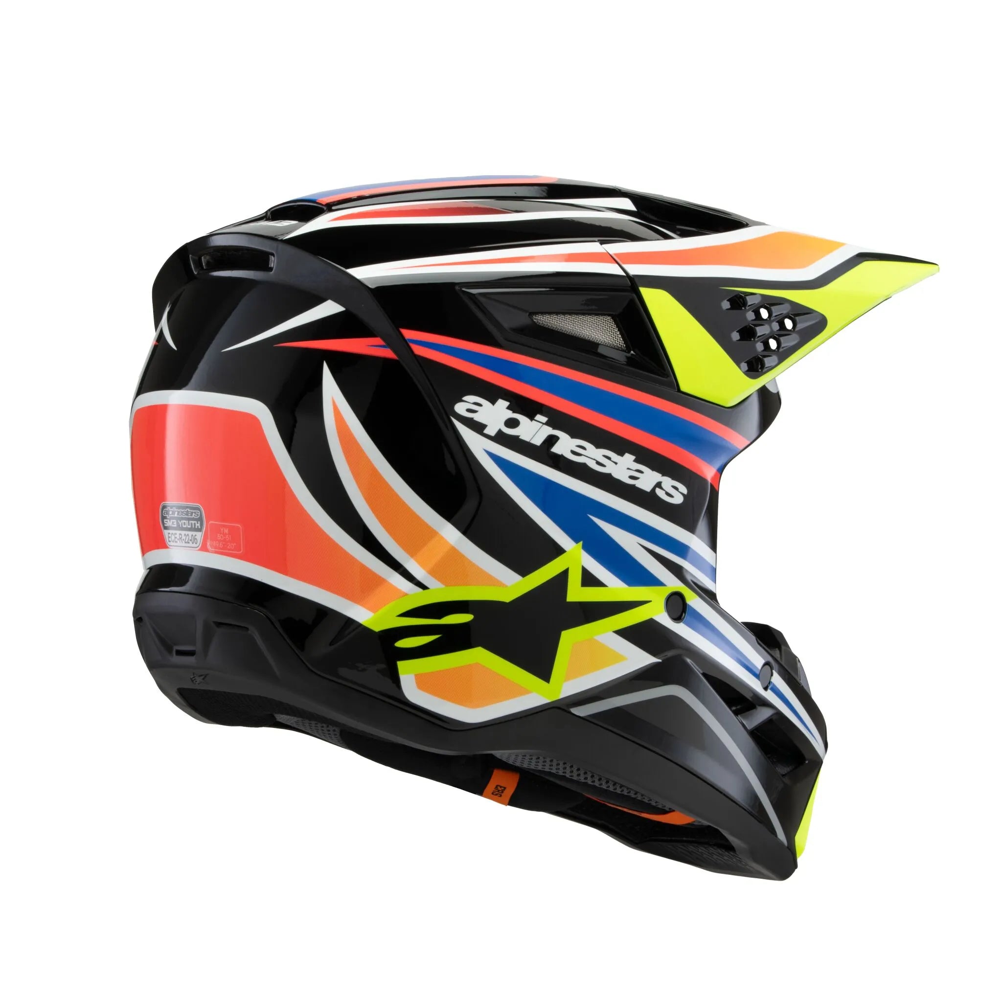 Alpinestars Sm3 Youth Wurx Helmet For Mx, Enduro, Off-road