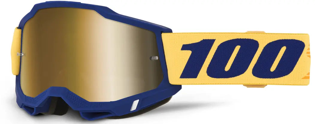 100% Accuri 2 Goggles DeSoto True Gold Mirror