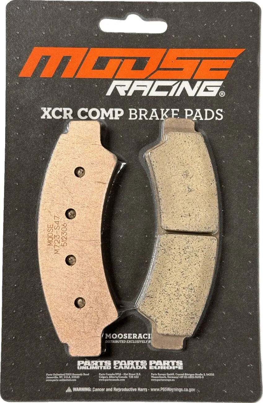 Moose Offroad Xcr Sintrede Bremseklodser - Høj Ydeevne - Foran