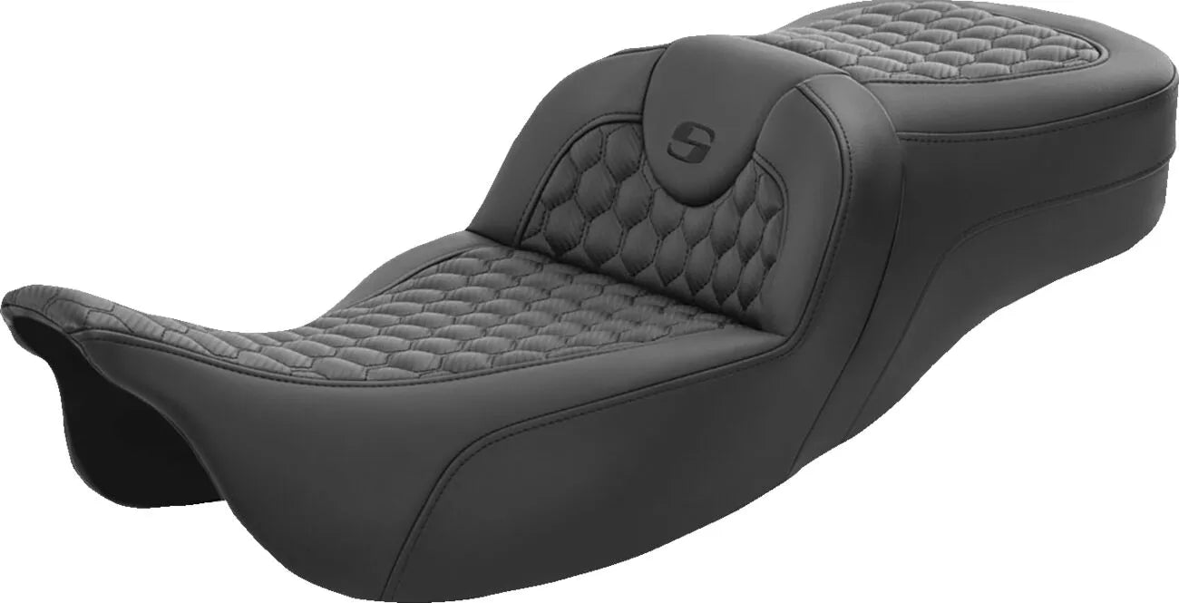 Saddlemen Honeycomb Roadsofa Seat - For Harley Davidson