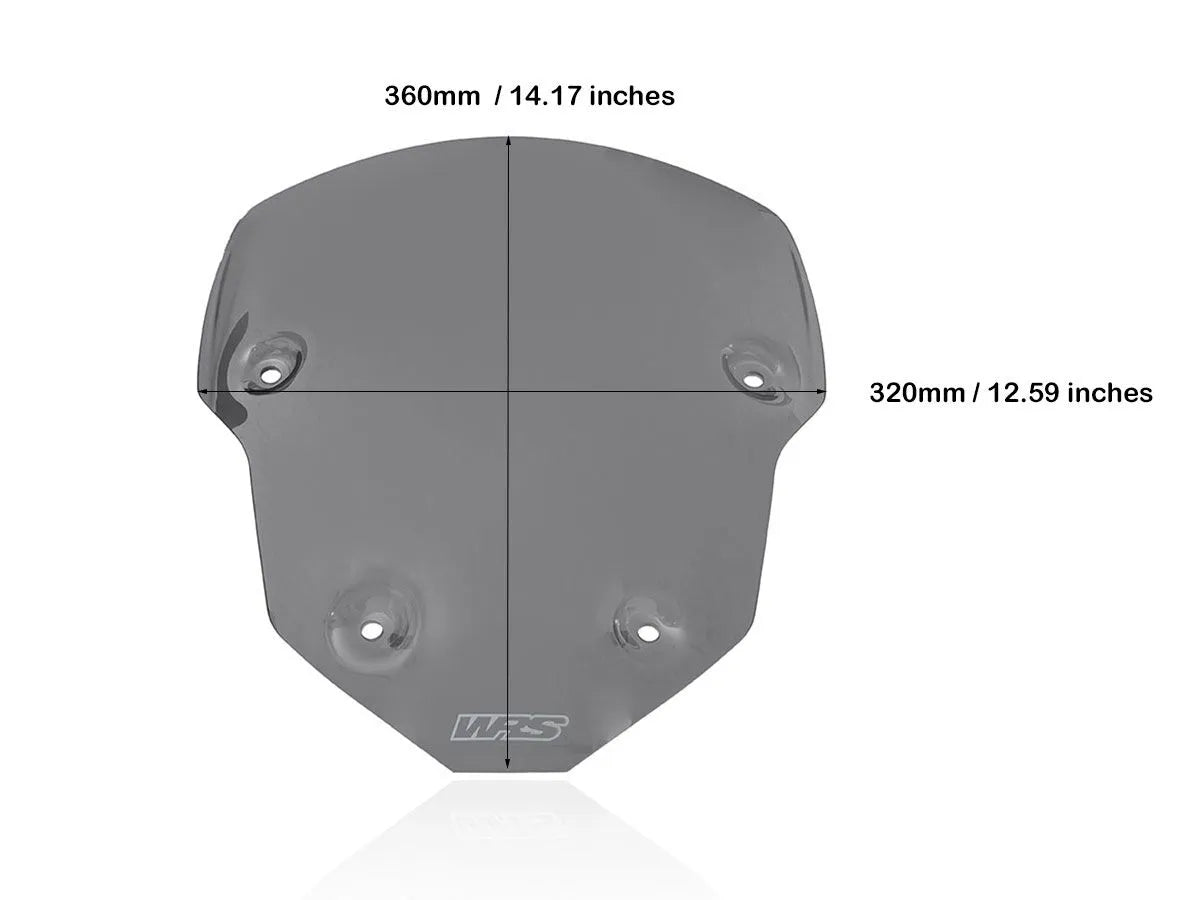 Wrs Windscreen - Dark Smoke