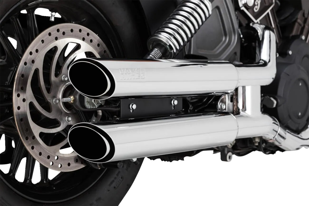 Vance & Hines Twin Slash 3" Slip-on Lyddæmpere