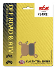 Sbs Rsi Offroad Racing Sintered Bremseklodser Sæt - For & Bag