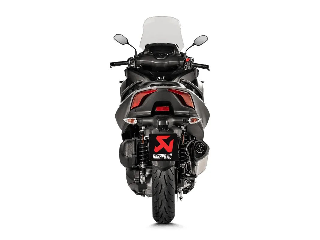 Akrapovic Slip-on Lyddæmper Til Scootere - ECE Godkendt til Vejbrug