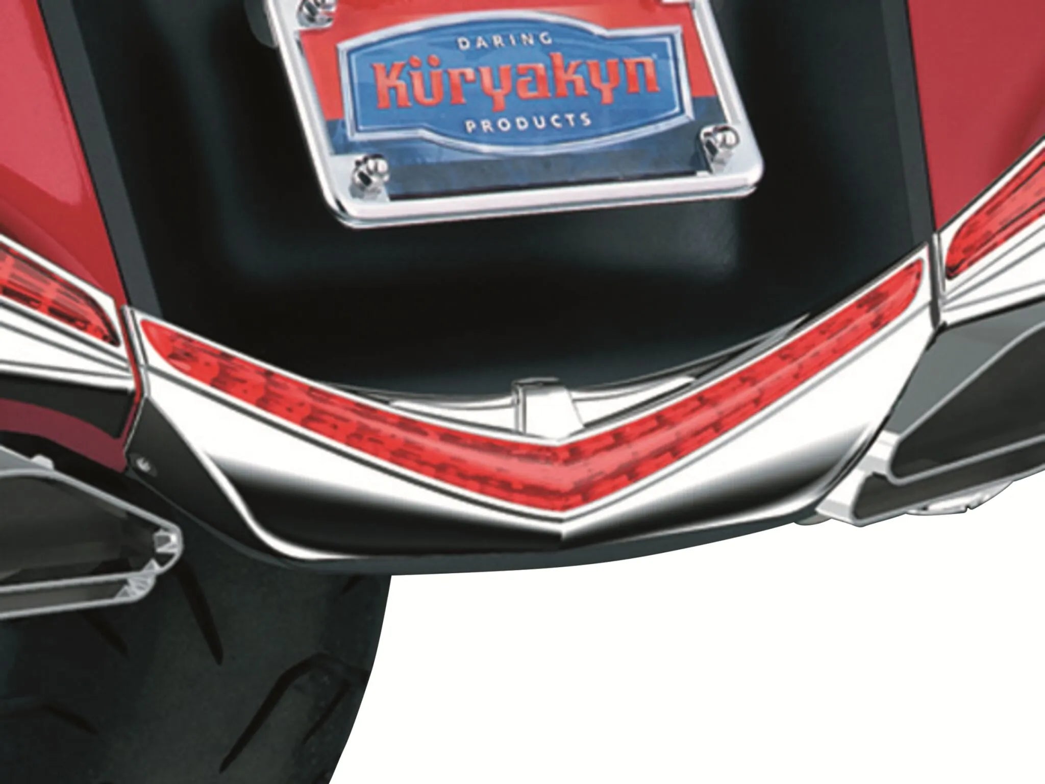 Kuryakyn Led Rear Fender Tip - Red Lens