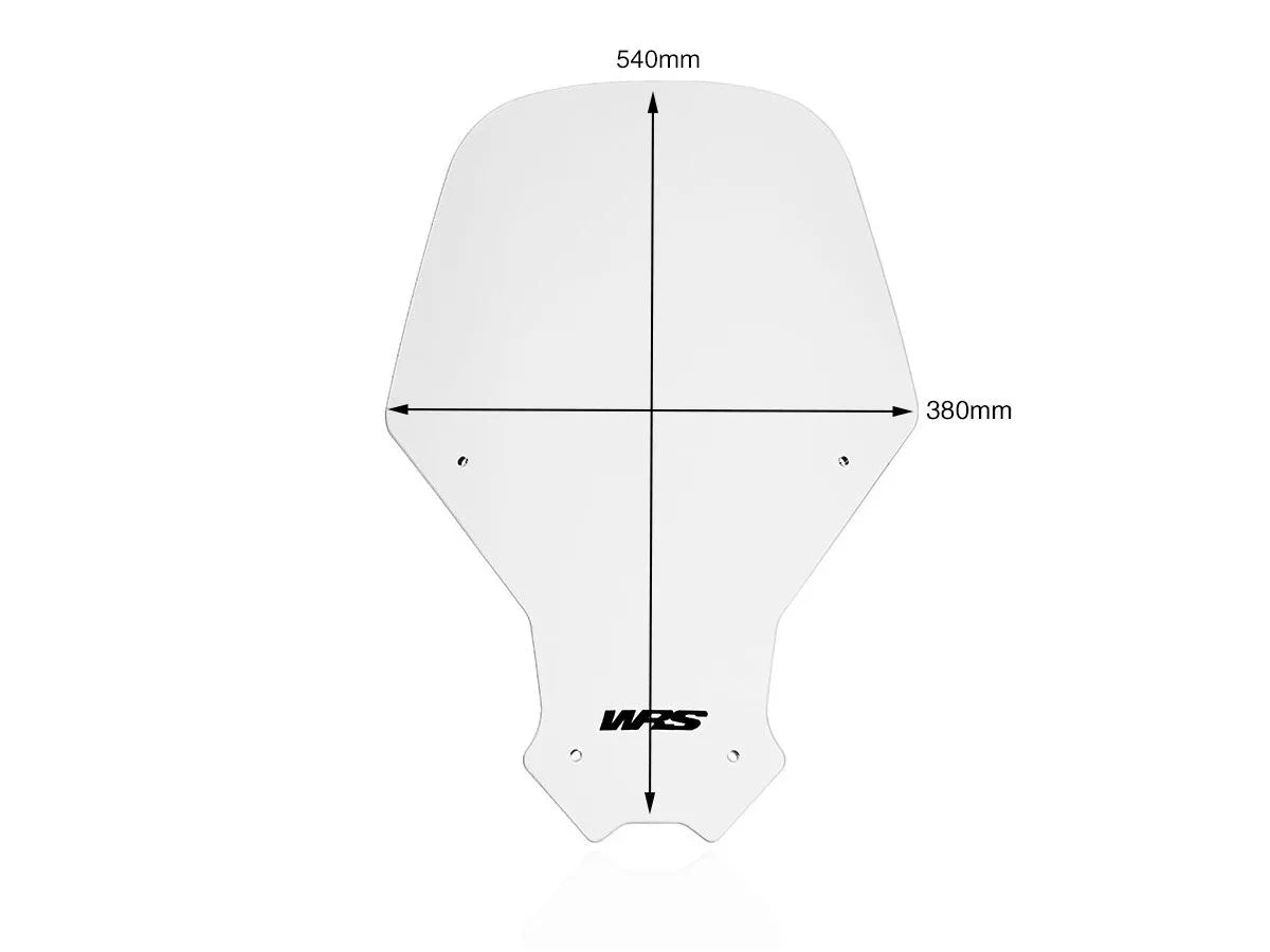 Wrs Windscreen - Enhanced Rider Protection