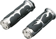 Kuryakyn Iso®-flame Grips - Enhanced Comfort & Style