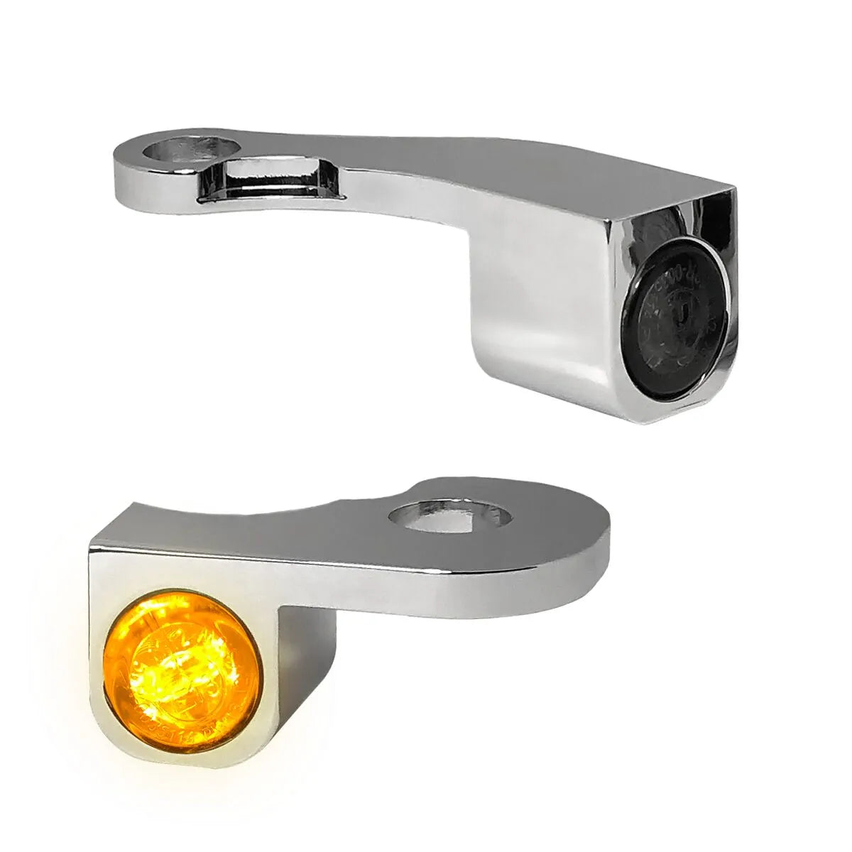 Heinz Bikes Nano Handlebar Turn Signals - Chrome