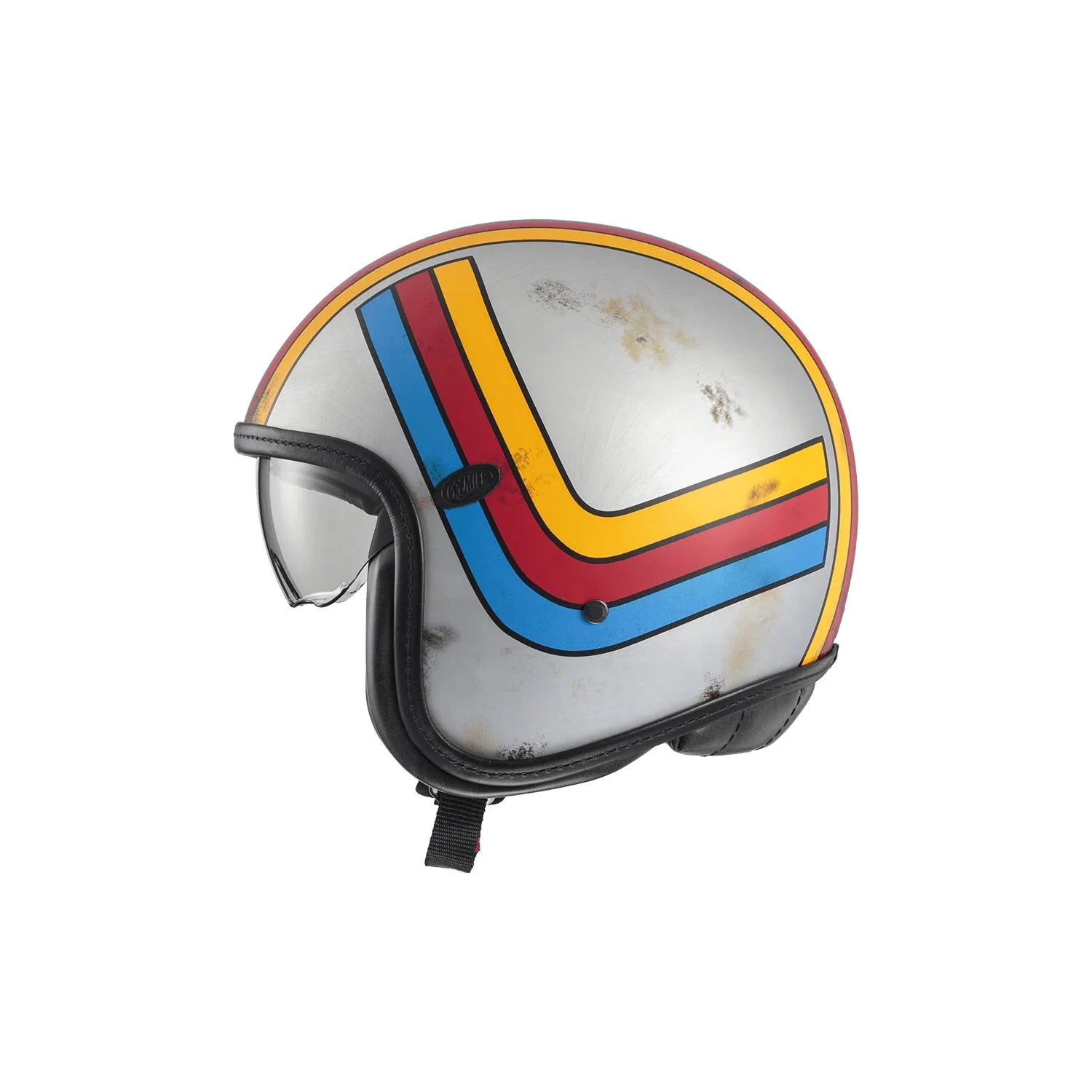 Premier Helmets Vintage Platinum Edition Open Face Helmet