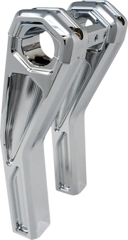 Kodlin USA Ascent Pro Pullback Risers 8" Chrome 1-1/4" Bar Clamp