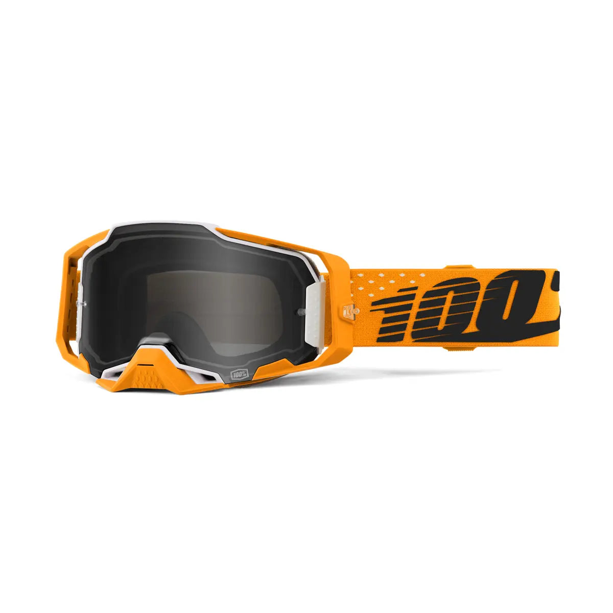 100% Armega Invicto Goggles Black Mirror Lens