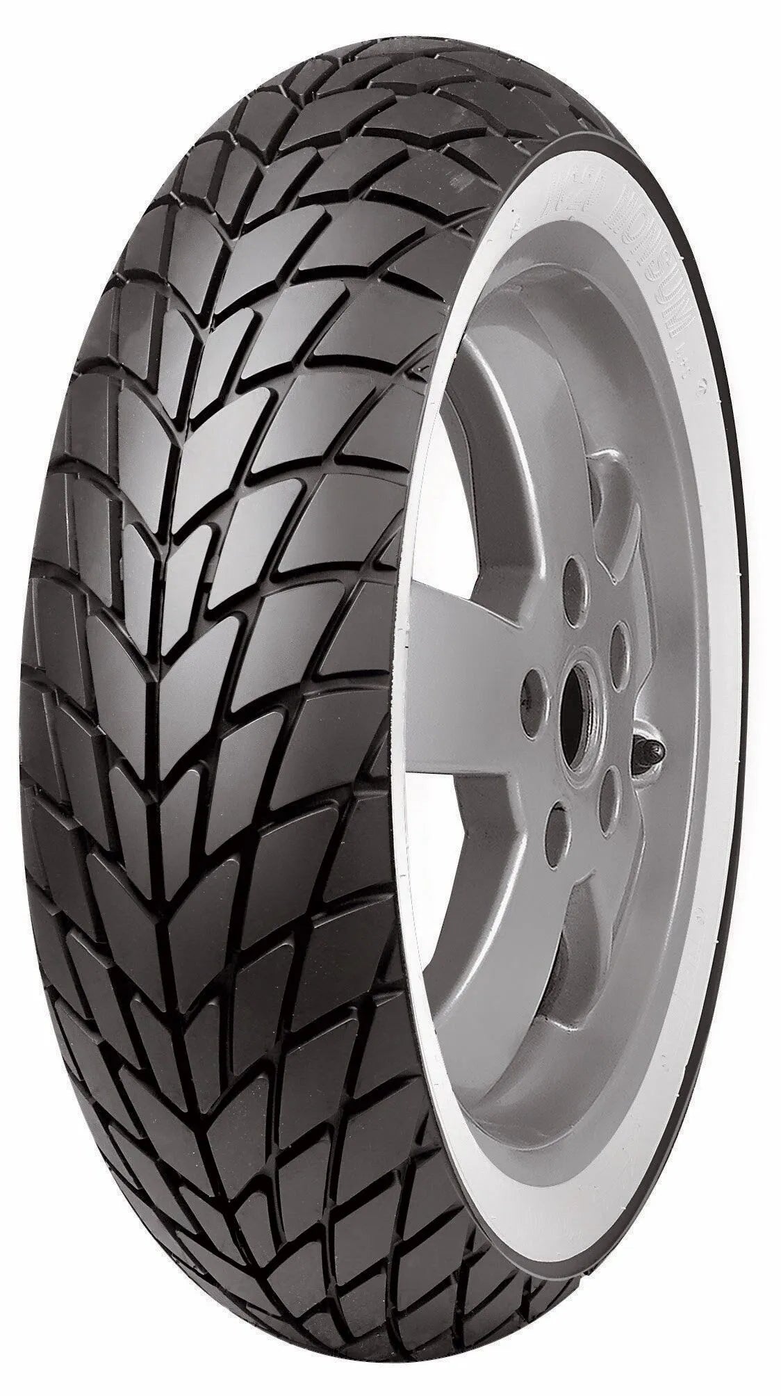 Mitas Mc 20 Monsum Tire 3.50-10 Whitewall Scooter Tire