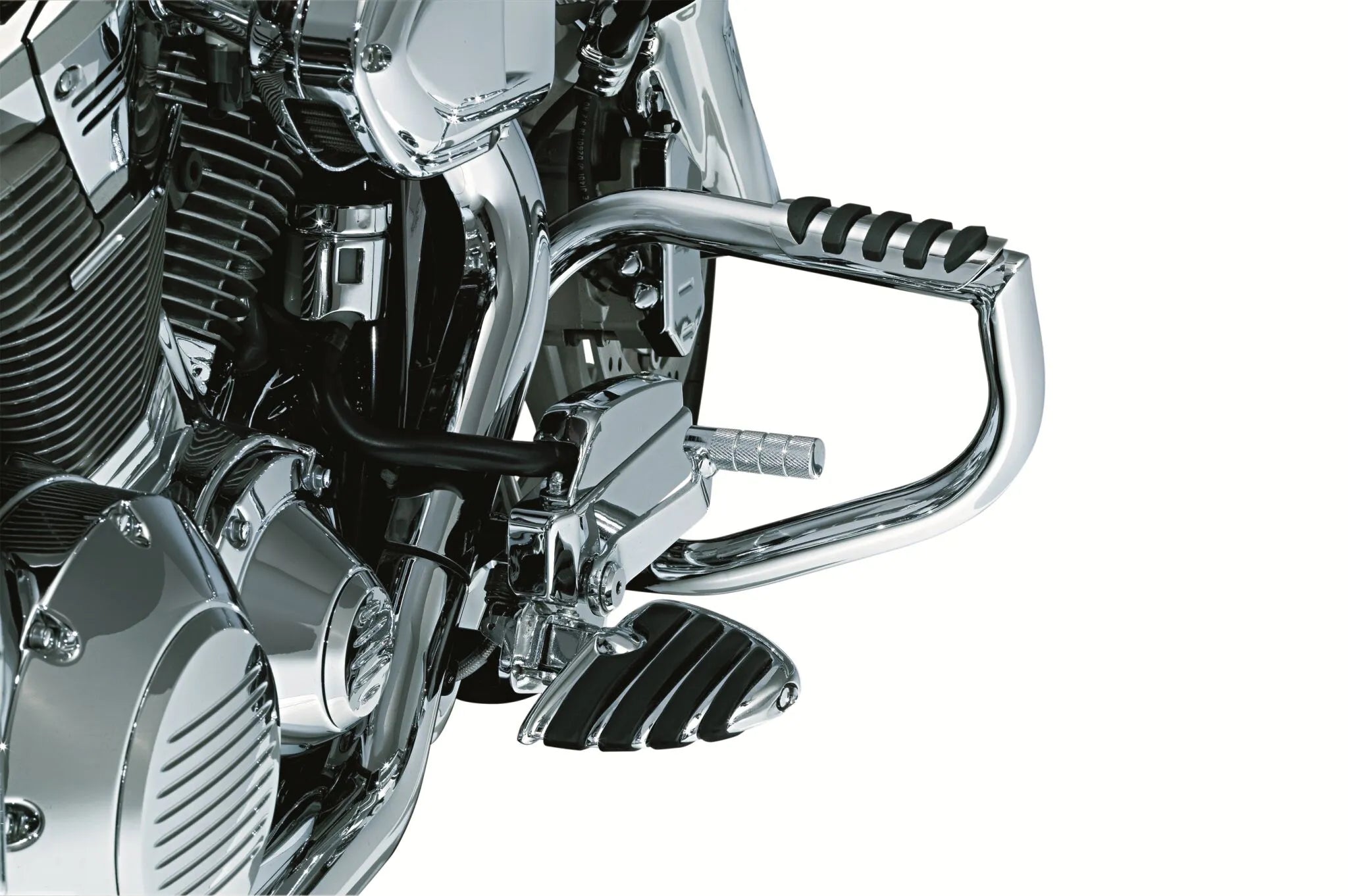 Kuryakyn Iso-wing Pegs - Chrome & Black