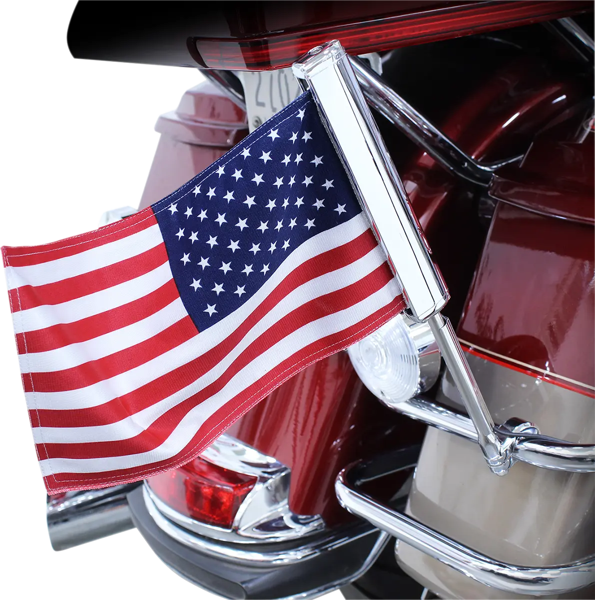 CIRO LED Lighted Flagpole for Motorcycle