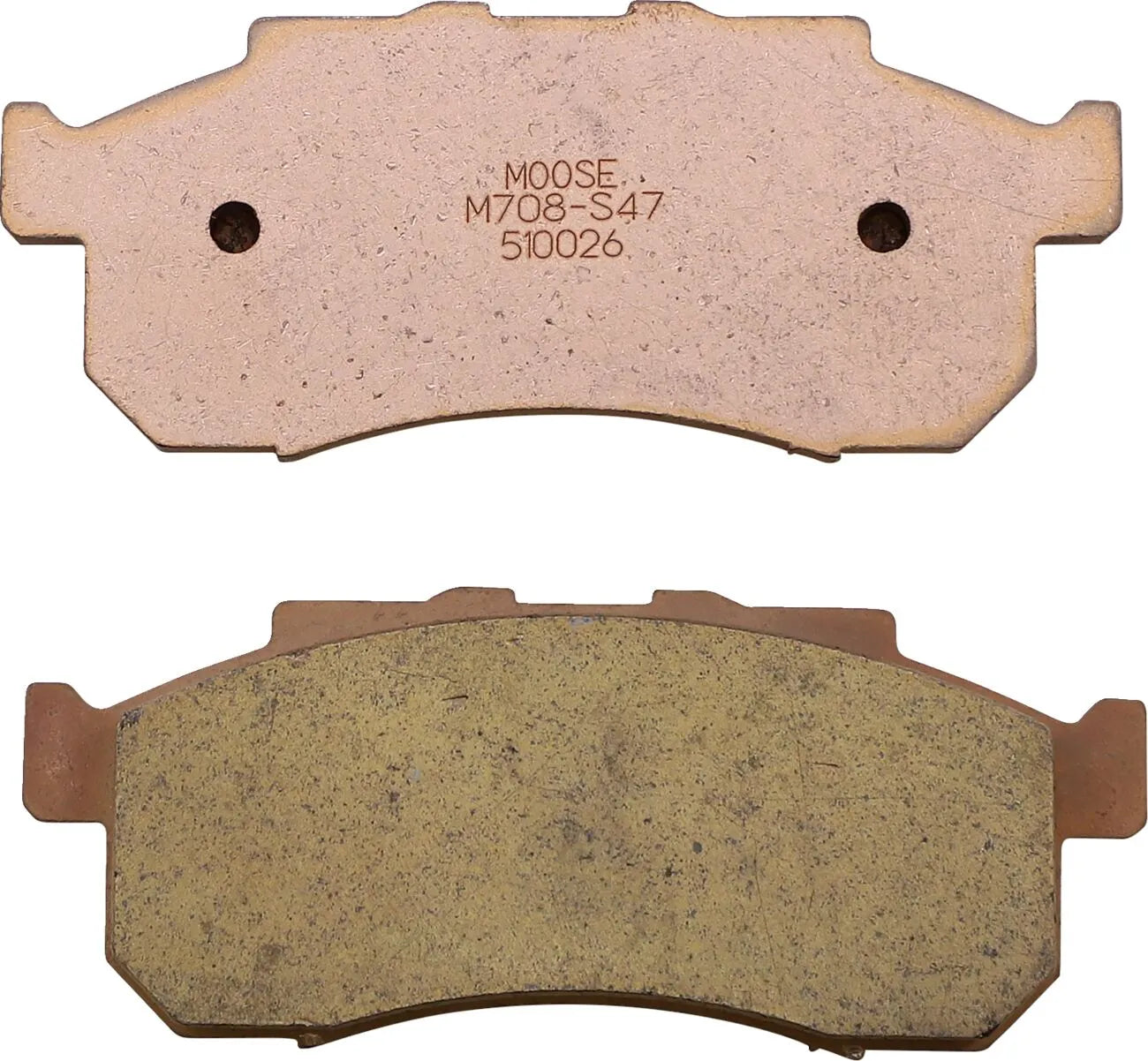 Moose Offroad Xcr Sintrede Bremseklodser - Holdbar Ydeevne - Foran