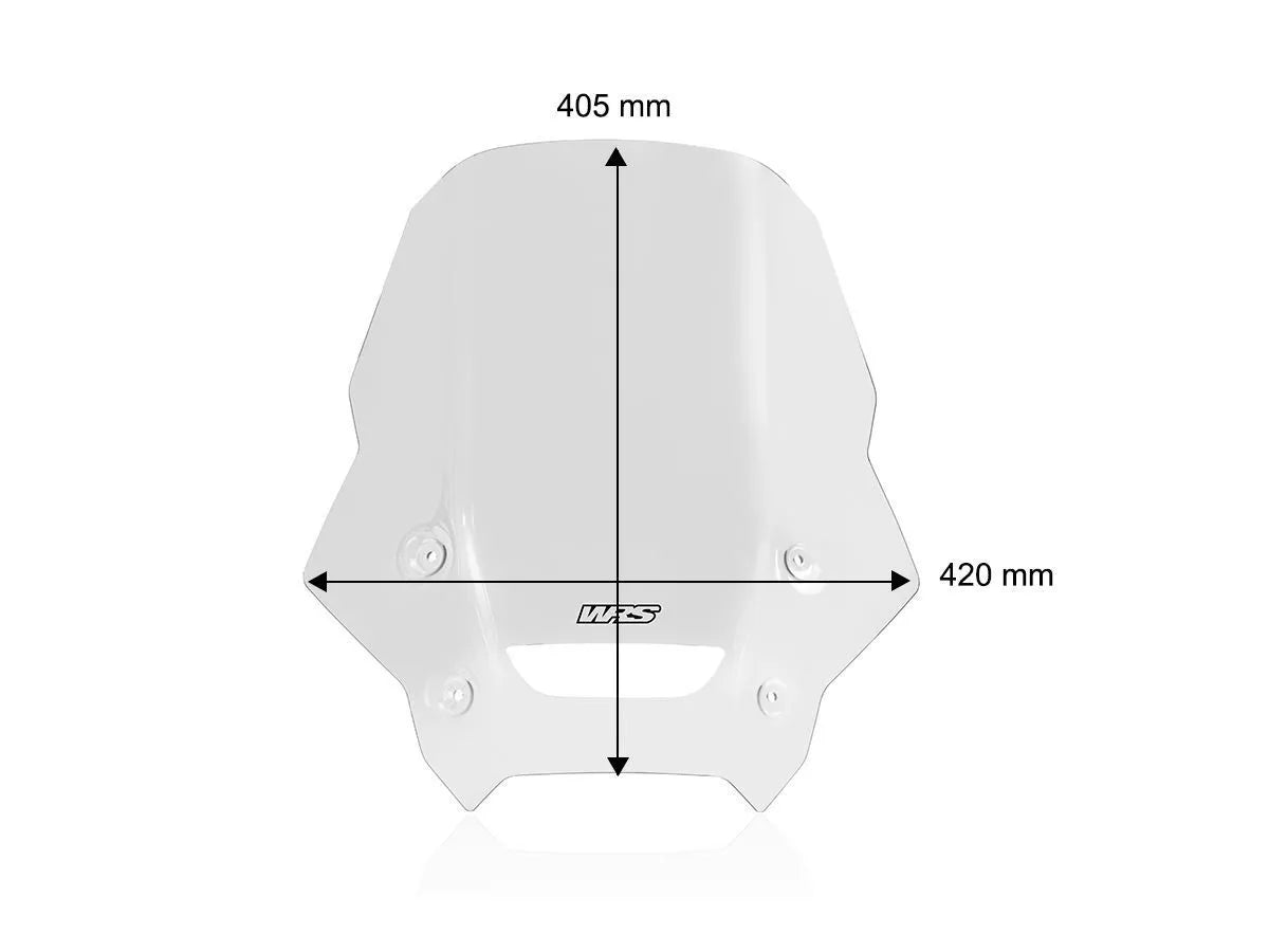 Wrs Windscreen - Enhanced Rider Protection
