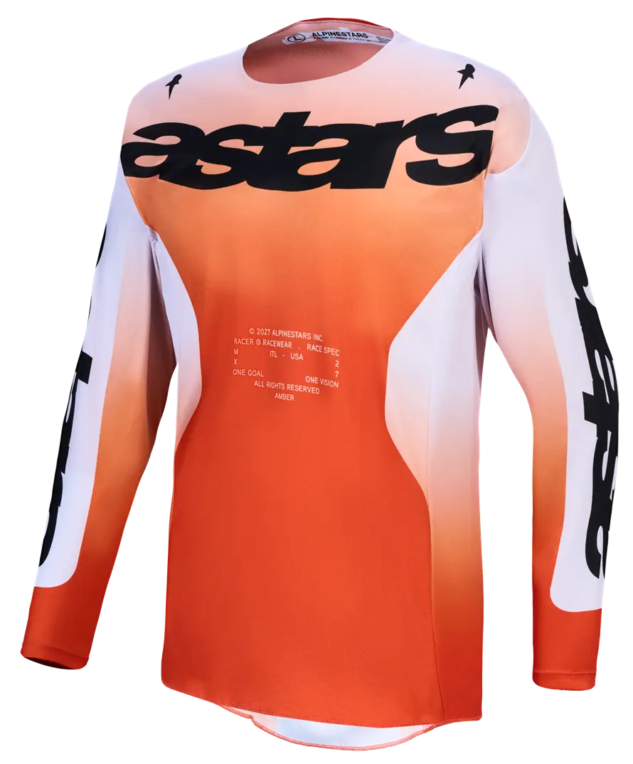 Alpinestars Racer Amber Jersey Red/Lilac/Black