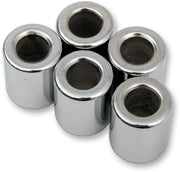 Drag Specialties Smooth Chrome Spacers for 5/16" Bolts