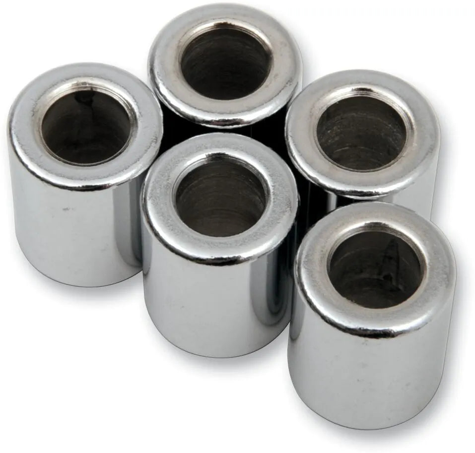 Drag Specialties Smooth Chrome Spacers for 5/16" Bolts