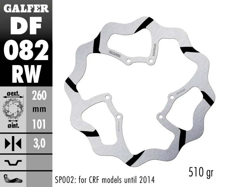 Galfer Oversize Wave Bremse Rotor