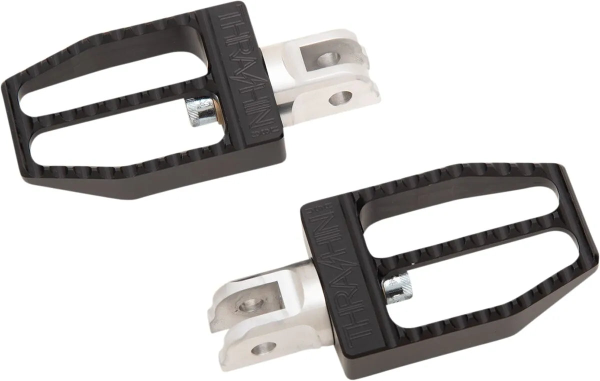 Thrashin Supply Militant Foot Pegs - Black Anodized
