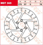 Trw Rund Fast Bremse Rotor 250-299mm - Bag