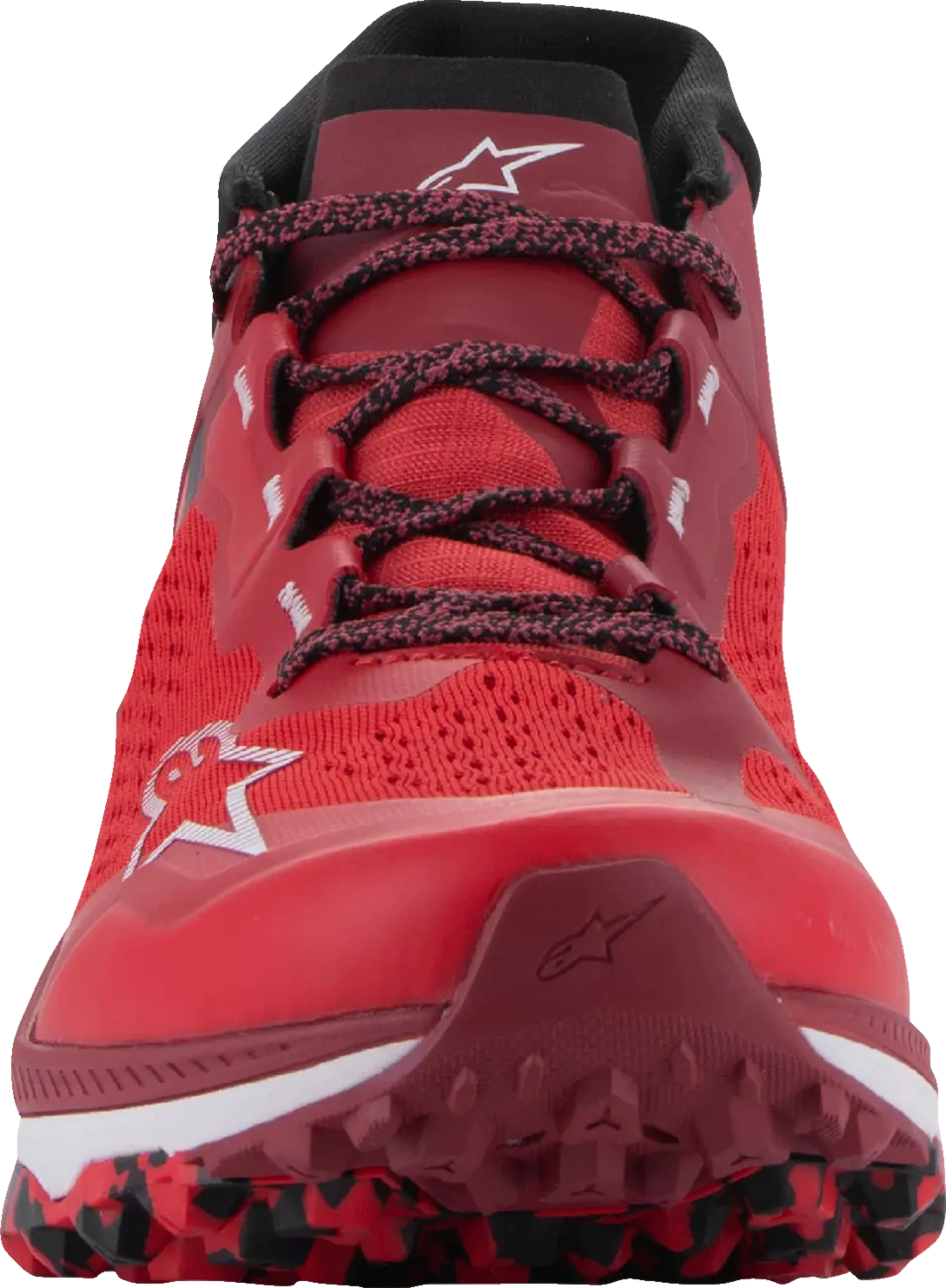 Alpinestars Meta XR V2 Shoes Brown Red Dark Red White