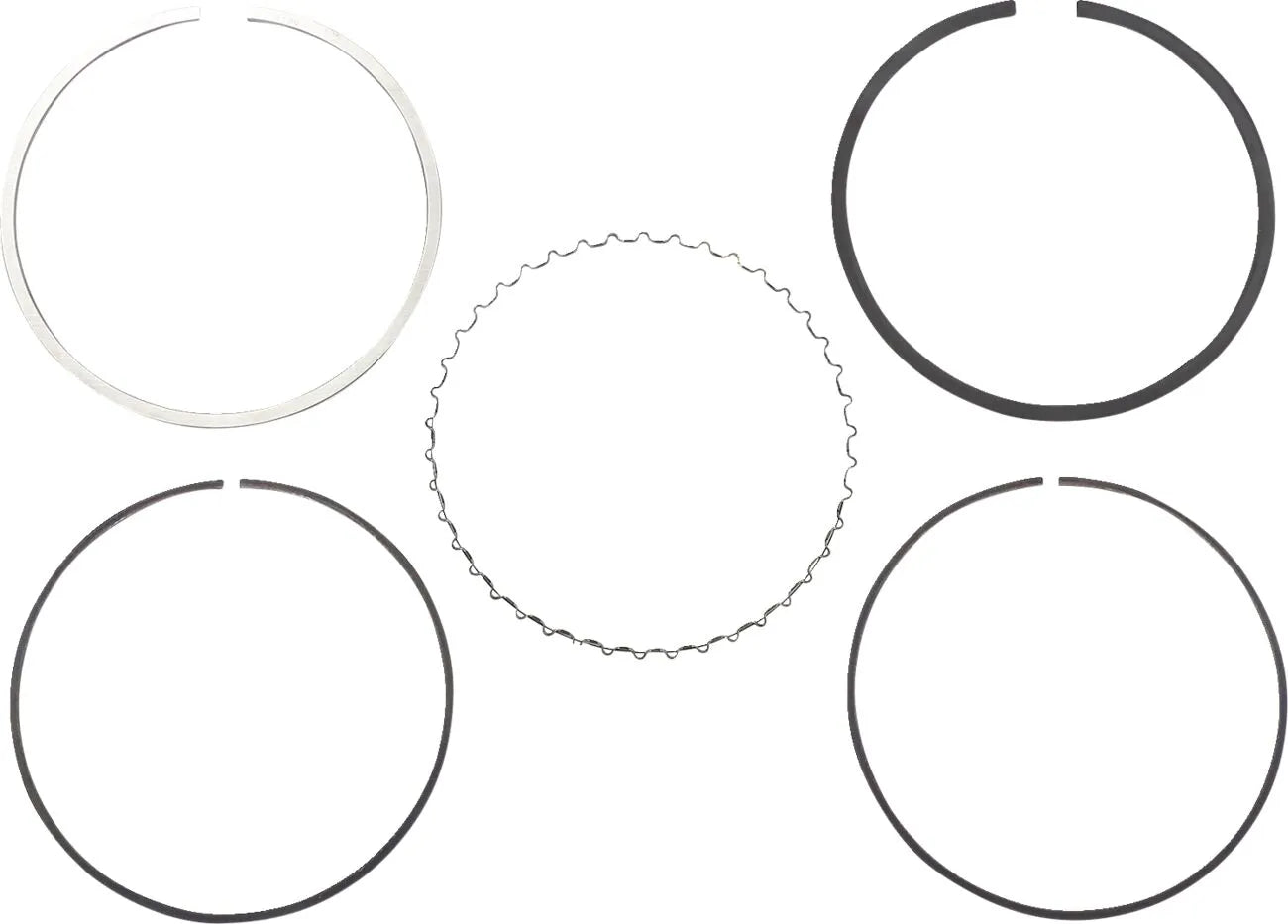 Wossner Piston Ring Set for Motorcycle Engines