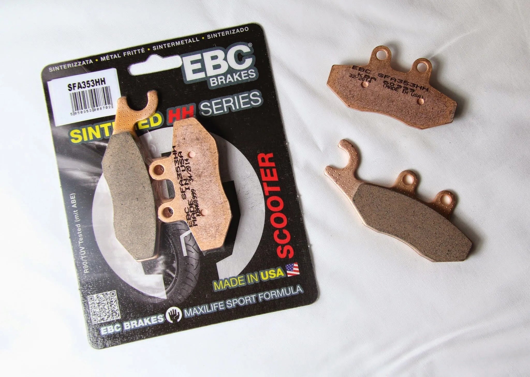 Ebc Sfa-hh Series Sintered Brake Pads For Scooters - Front