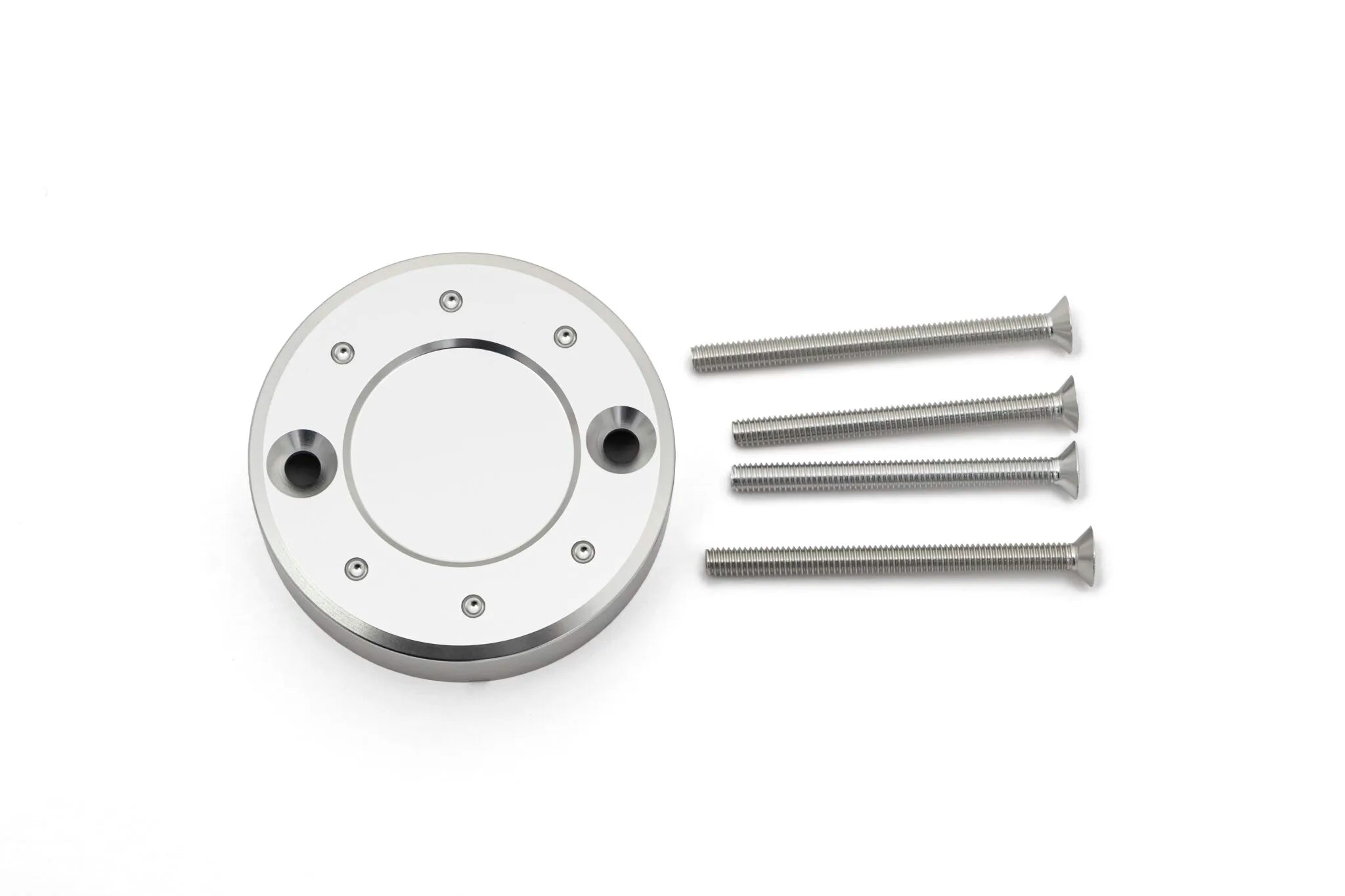 Pro Bolt Aluminum Front Brake Reservoir Cap - Silver
