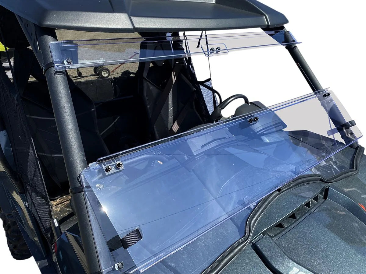 Moose Offroad Deluxe Full Folding Windshield