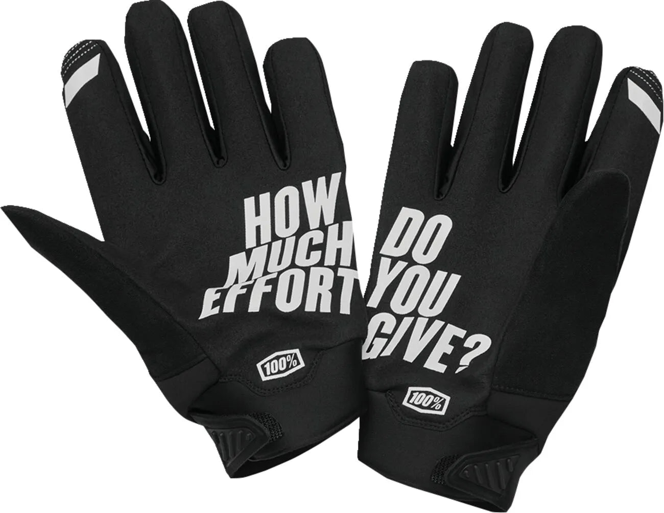 100% Brisker Insulated Off-road Gloves - Black/Gray