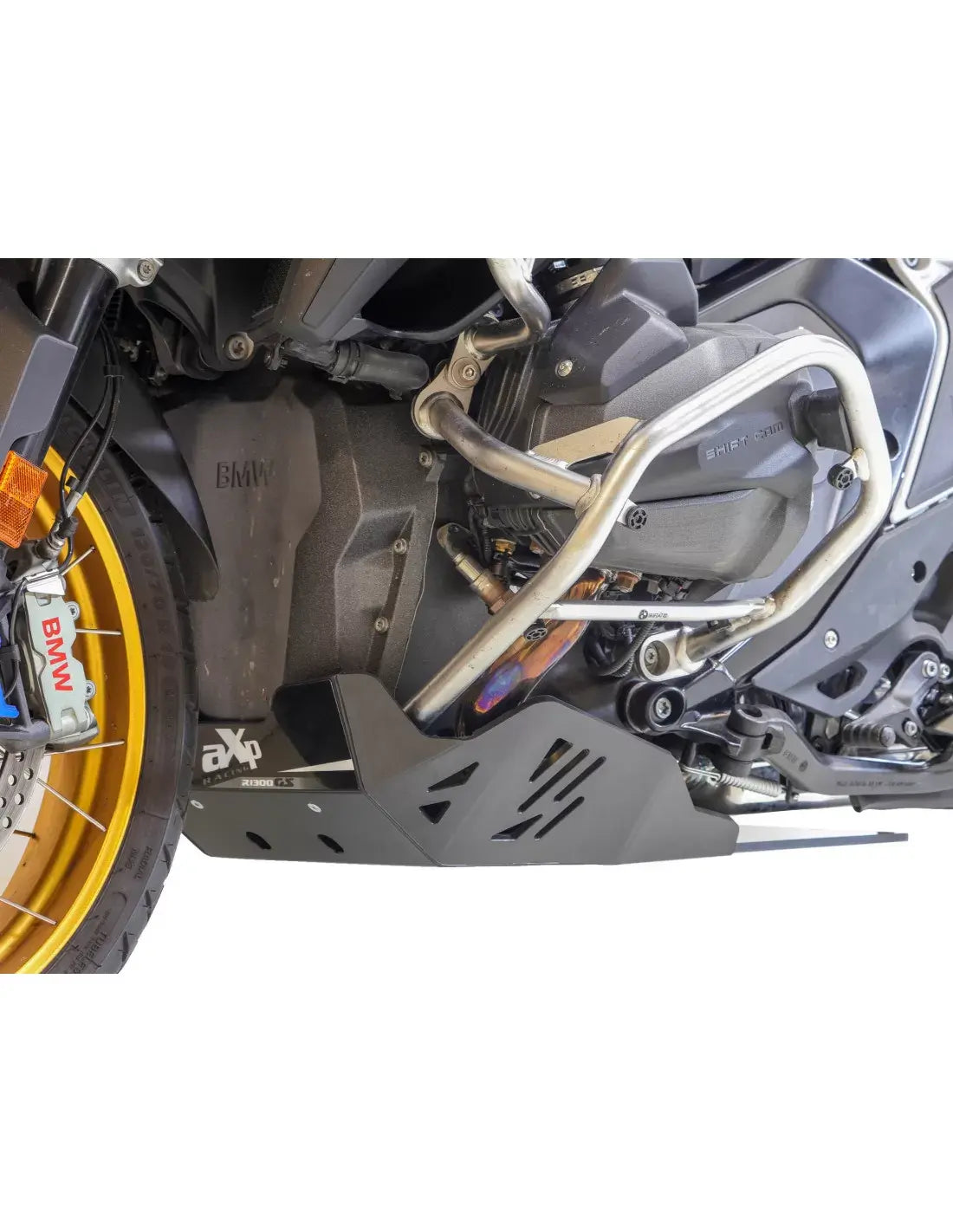 Axp Racing Adventure Skid Plate 8mm Black for BMW R1300GS