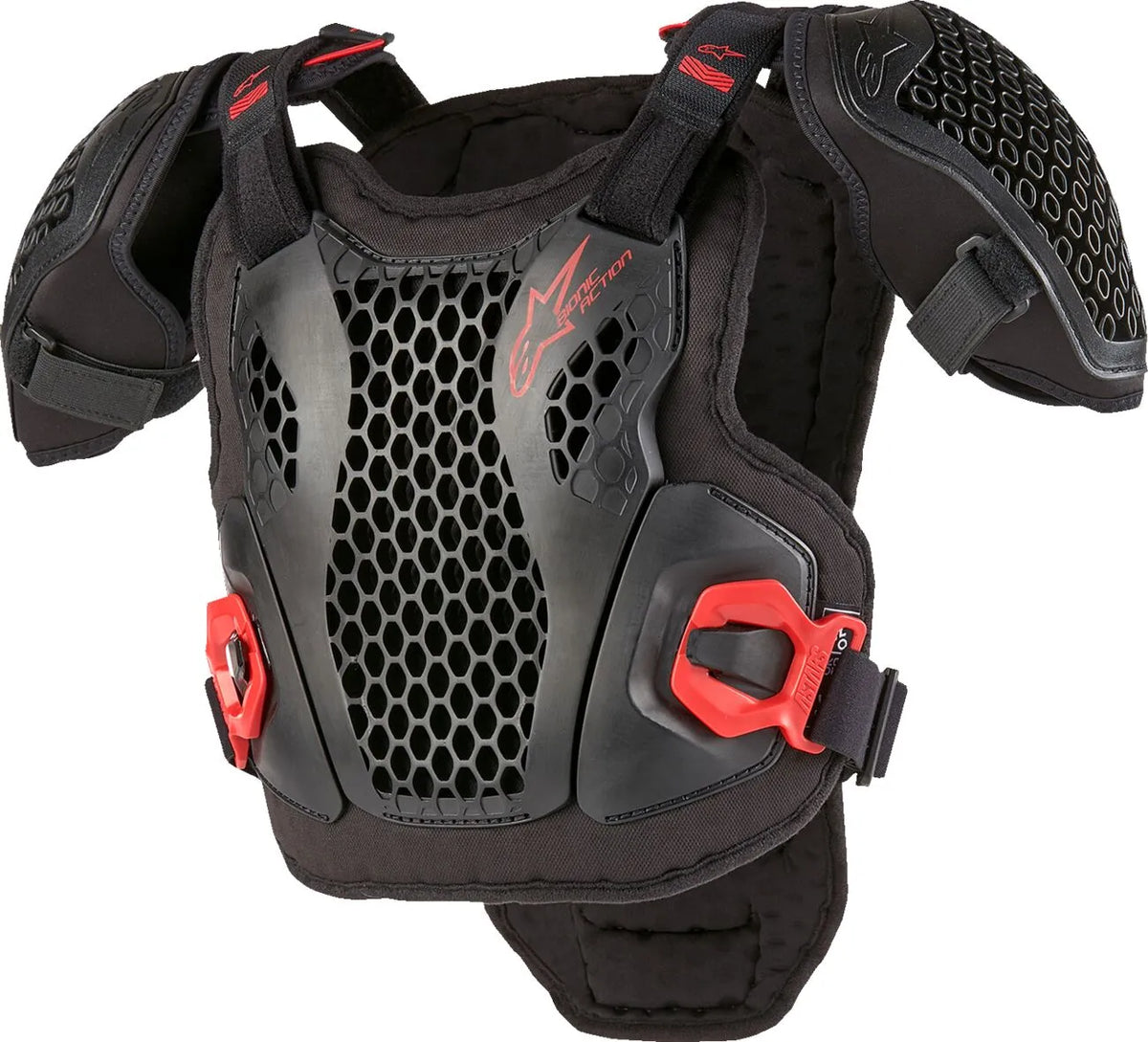 Alpinestars Youth Bionic Action Guard Roost Guard Black Red
