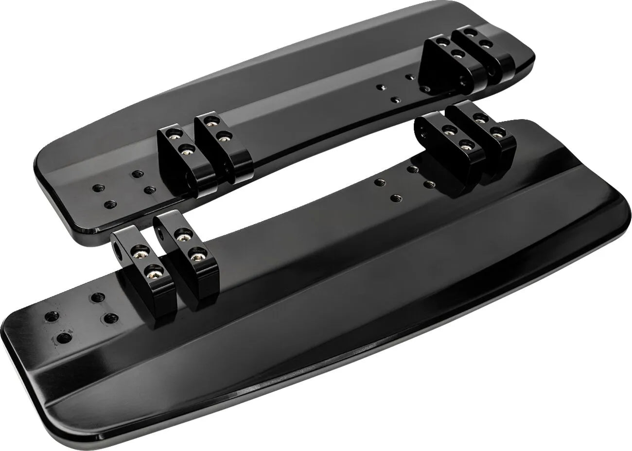 Slyfox Driver Floorboards - Black Anodized Aluminum