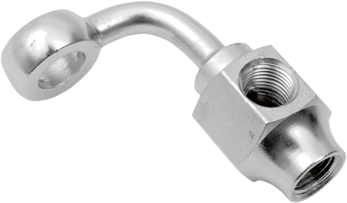 Drag Specialties Chrome Steel Banjo Fitting