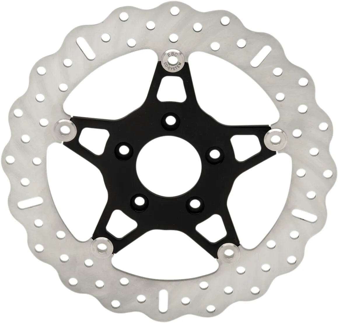 Ebc Fsd Series Rustfrit Stål Forreste Bremse Rotor Til Big Twins - Foran