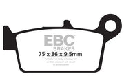 Ebc Sfa Series Organic Scooter Brake Pads