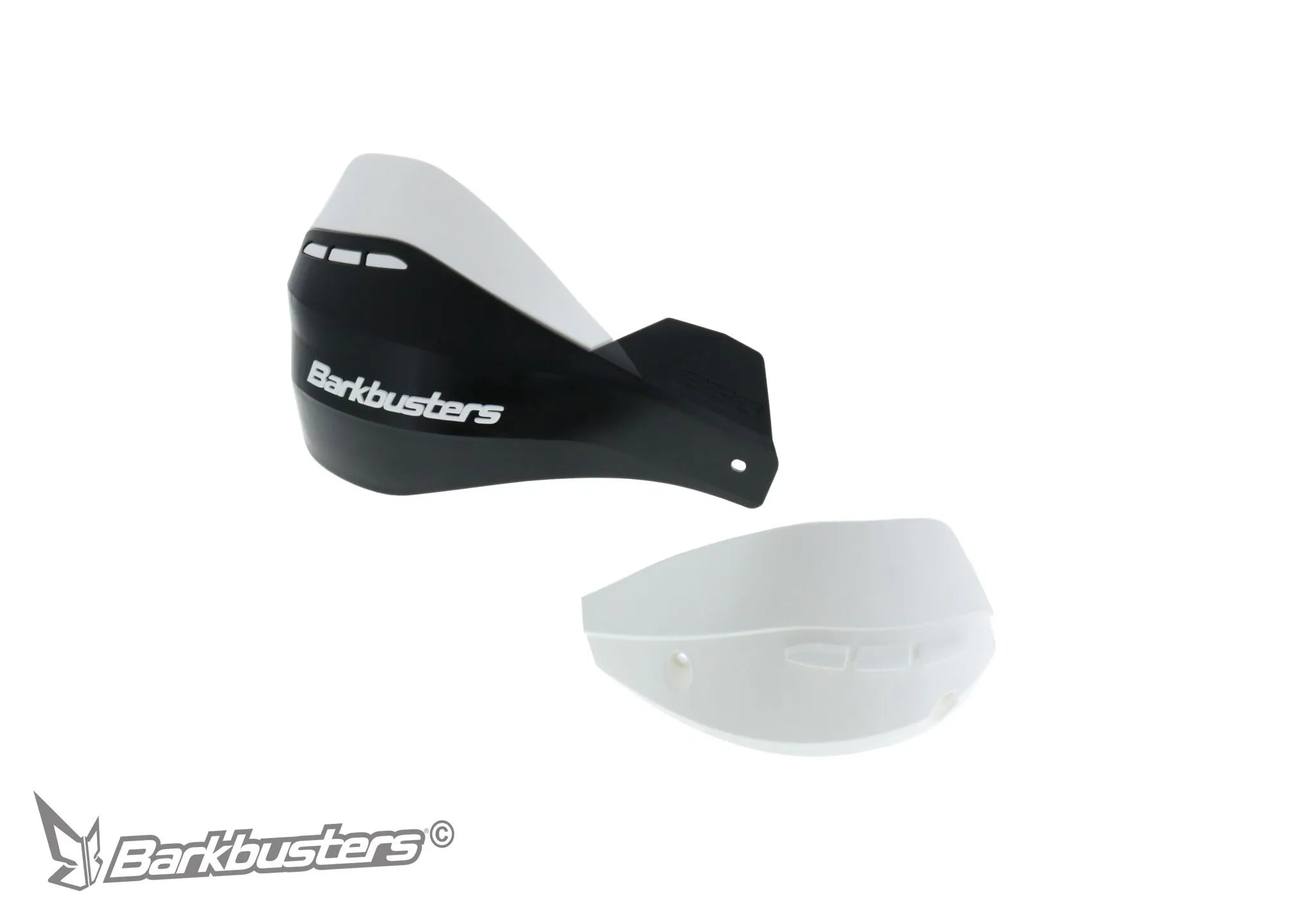 Barkbusters Ego Wind Deflectors - White