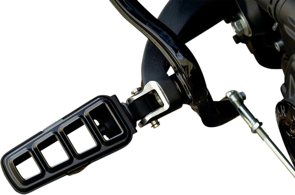 Kuryakyn Splined Peg Adapters - Satin Black