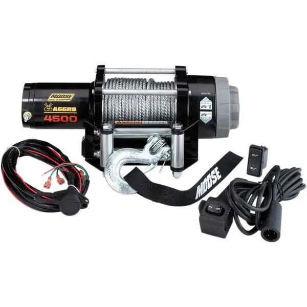 Moose Offroad Aggro 4500 lb Winch for UTVs