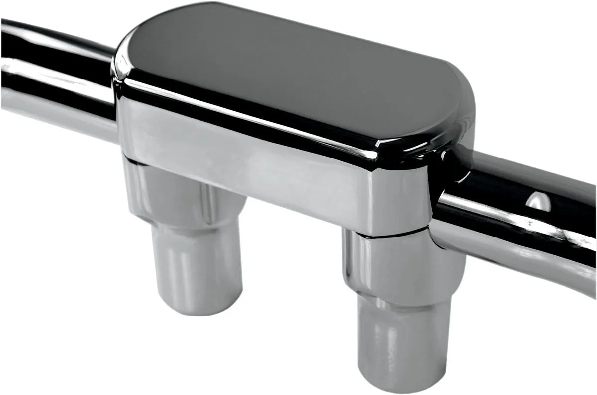 Drag Specialties Handlebar Riser Kit - Chrome, 1.5" Clamp